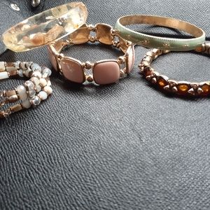 5 bangle & stretch bracelet bundle